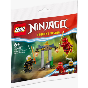 LEGO 30650 Ninjago Bitwa Kaia i Raptona w świątyni